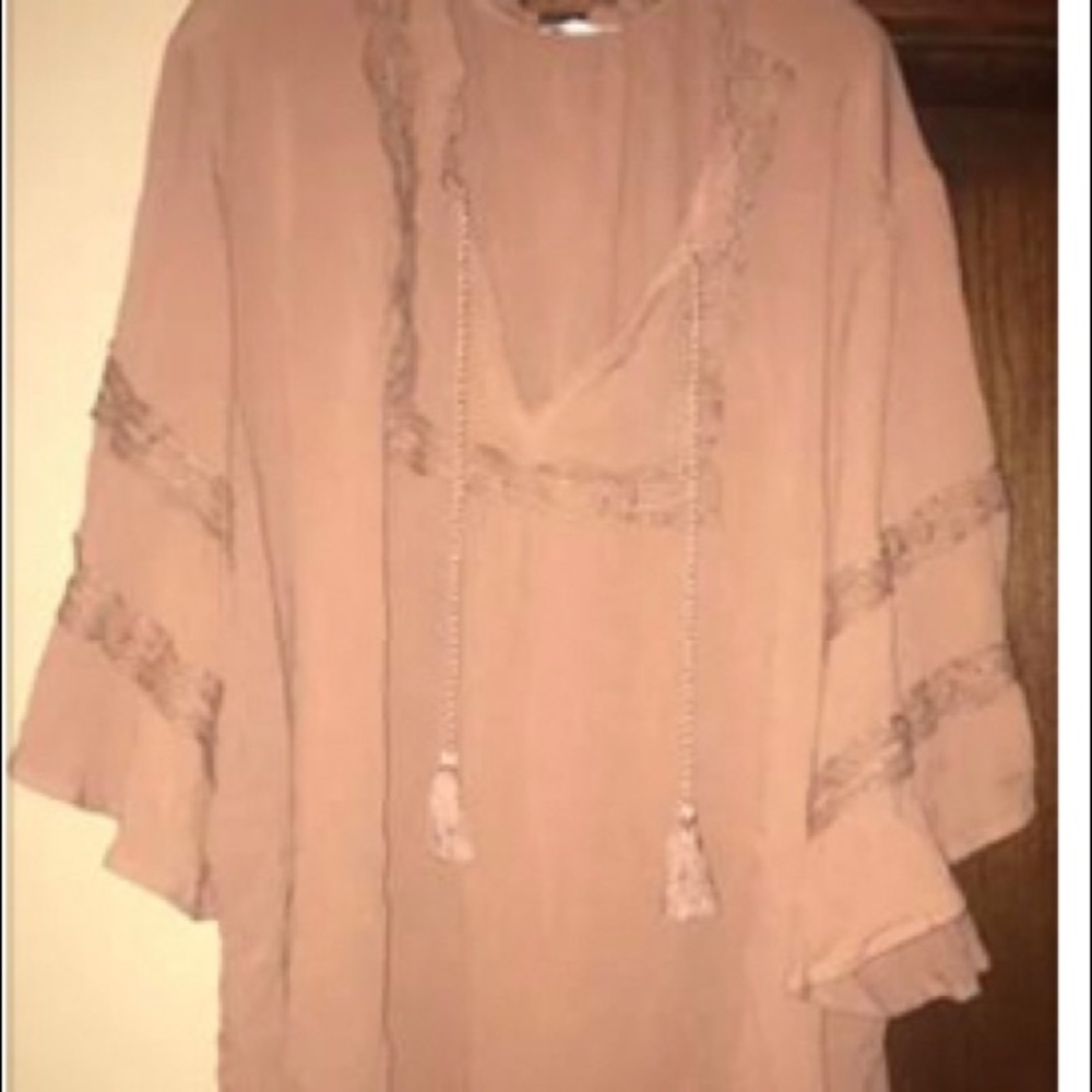 Blush pink Maurices size 4 28 NWT